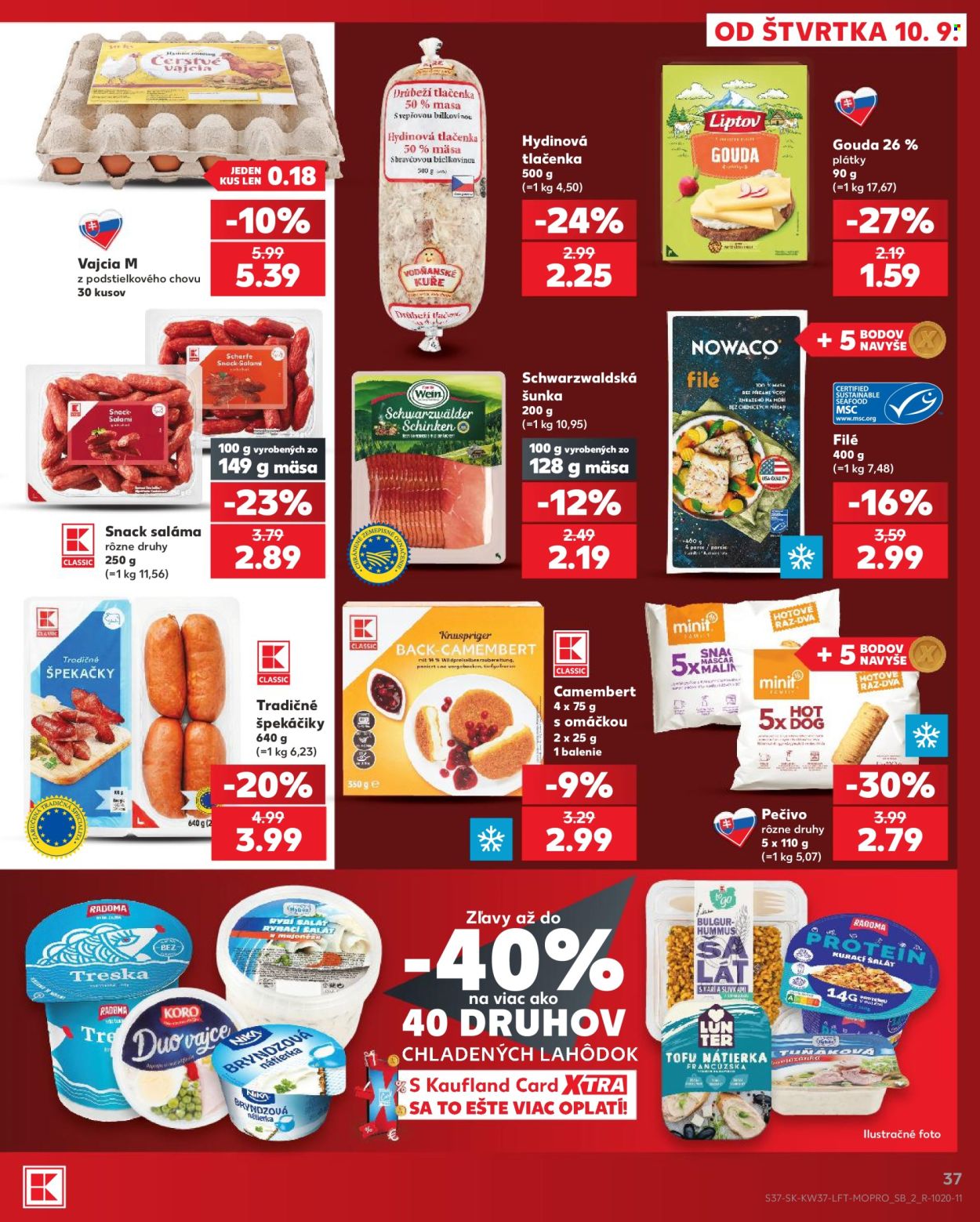 Leták Kaufland - 10.9.2026 - 16.9.2026. Strana 37