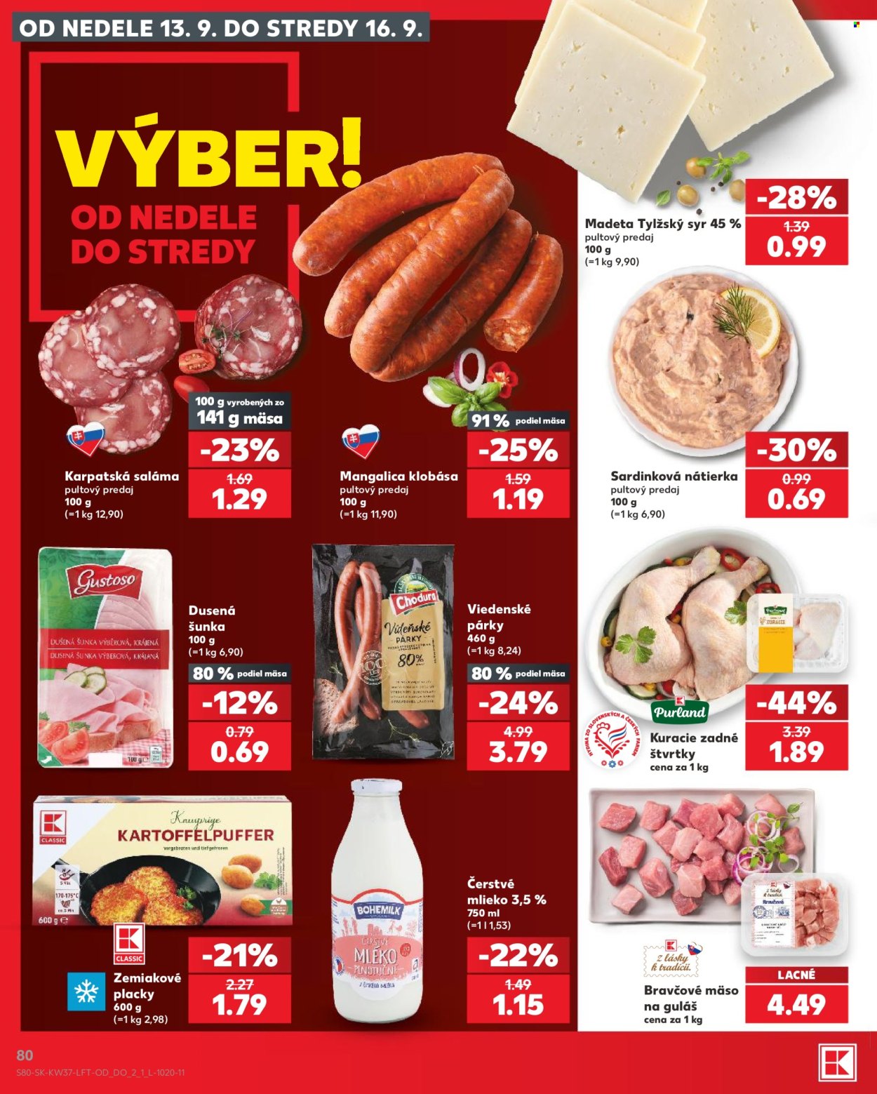 Leták Kaufland - 10.9.2026 - 16.9.2026. Strana 80