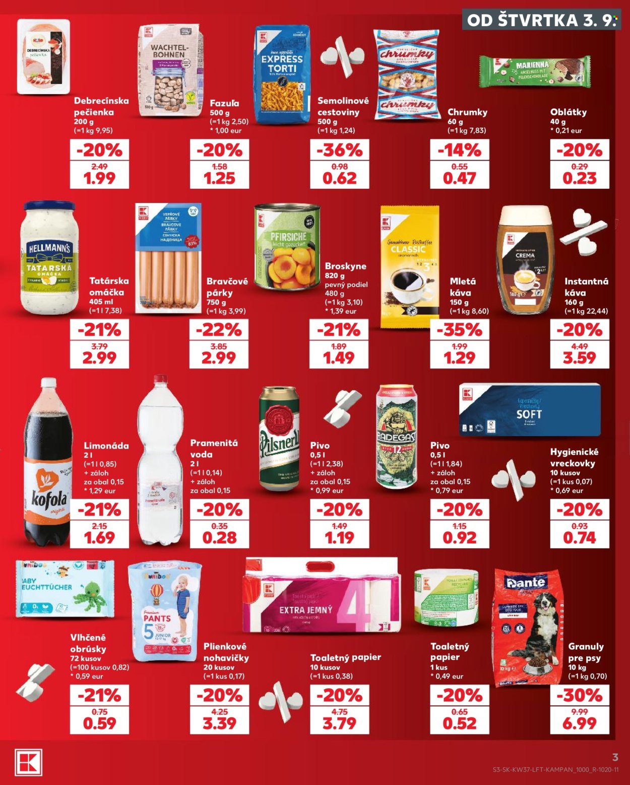Leták Kaufland - 10.9.2026 - 16.9.2026. Strana 3