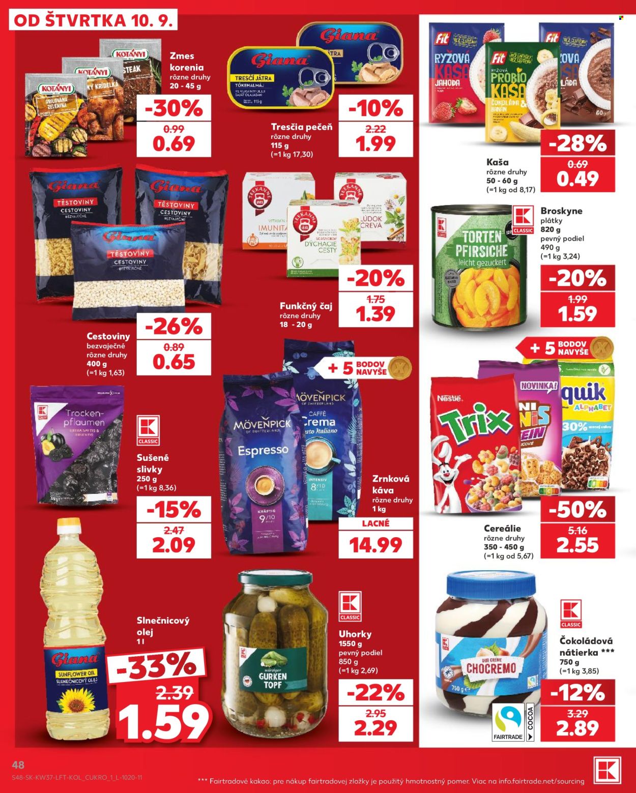 Leták Kaufland - 10.9.2026 - 16.9.2026. Strana 48