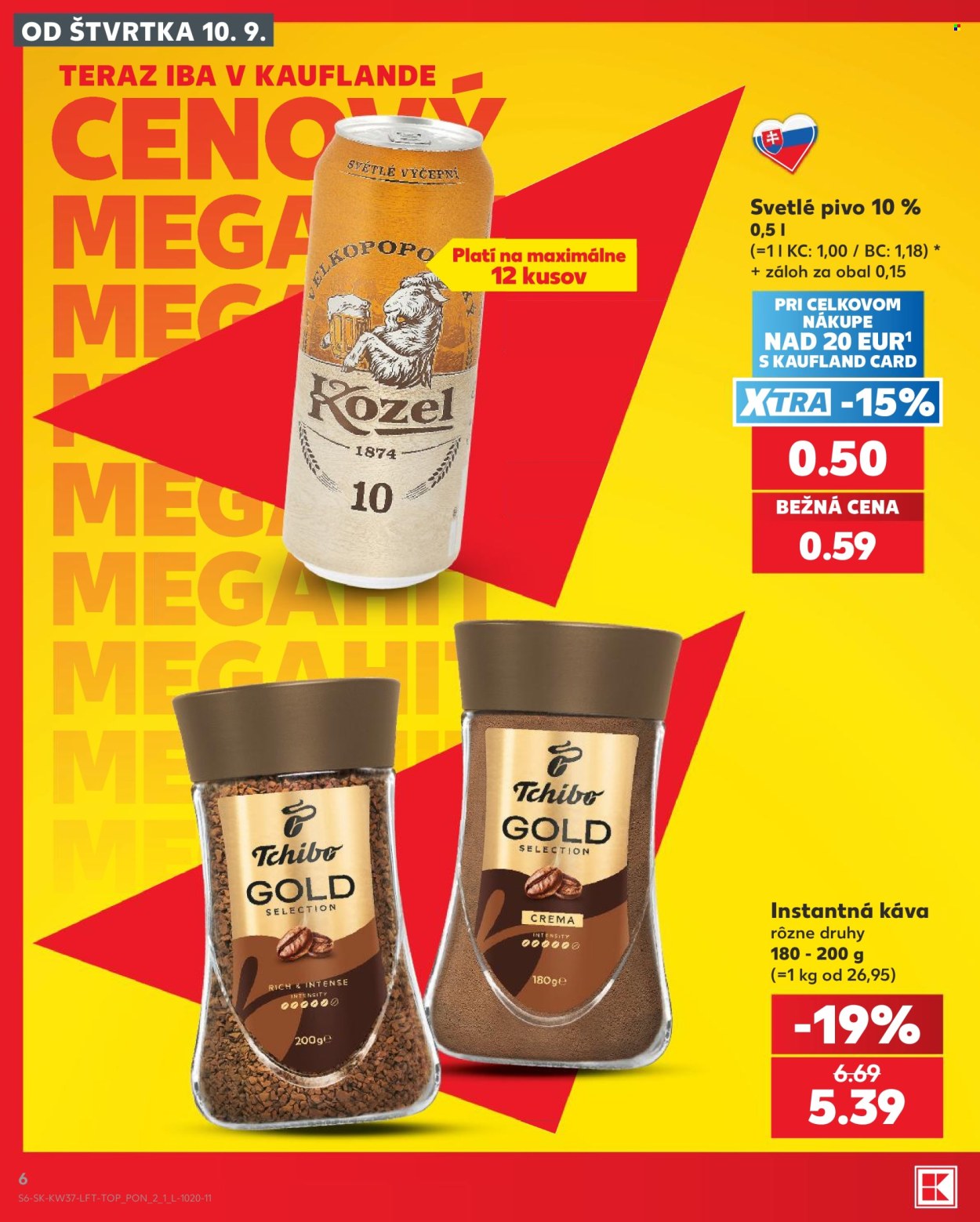 Leták Kaufland - 10.9.2026 - 16.9.2026. Strana 6