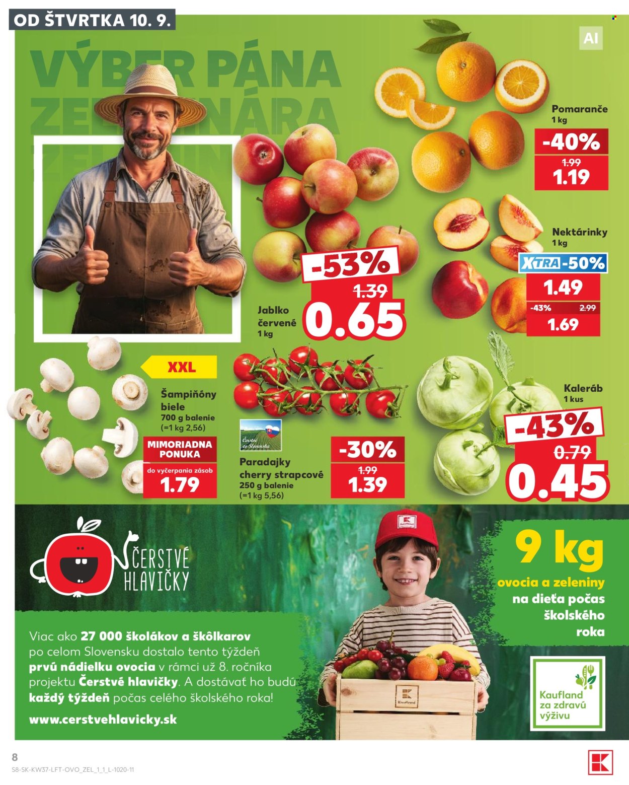 Leták Kaufland - 10.9.2026 - 16.9.2026. Strana 8