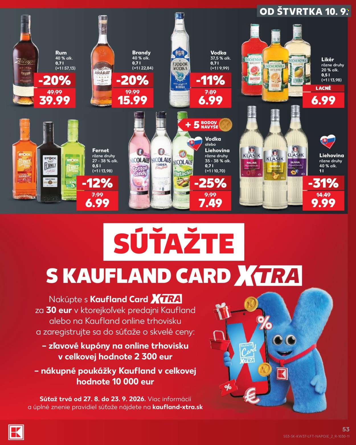 Leták Kaufland - 10.9.2026 - 16.9.2026. Strana 53