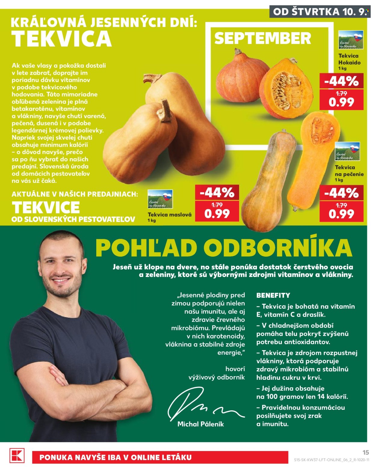 Leták Kaufland - 10.9.2026 - 16.9.2026. Strana 15