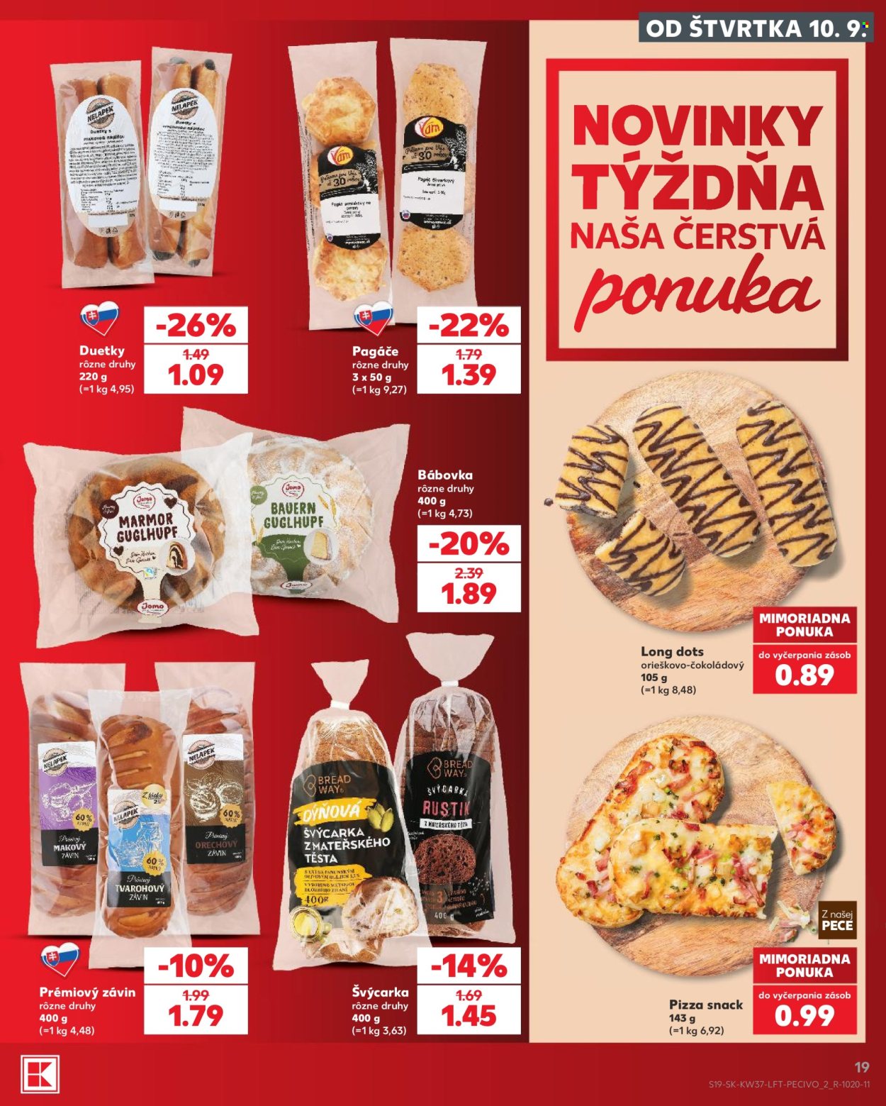 Leták Kaufland - 10.9.2026 - 16.9.2026. Strana 19