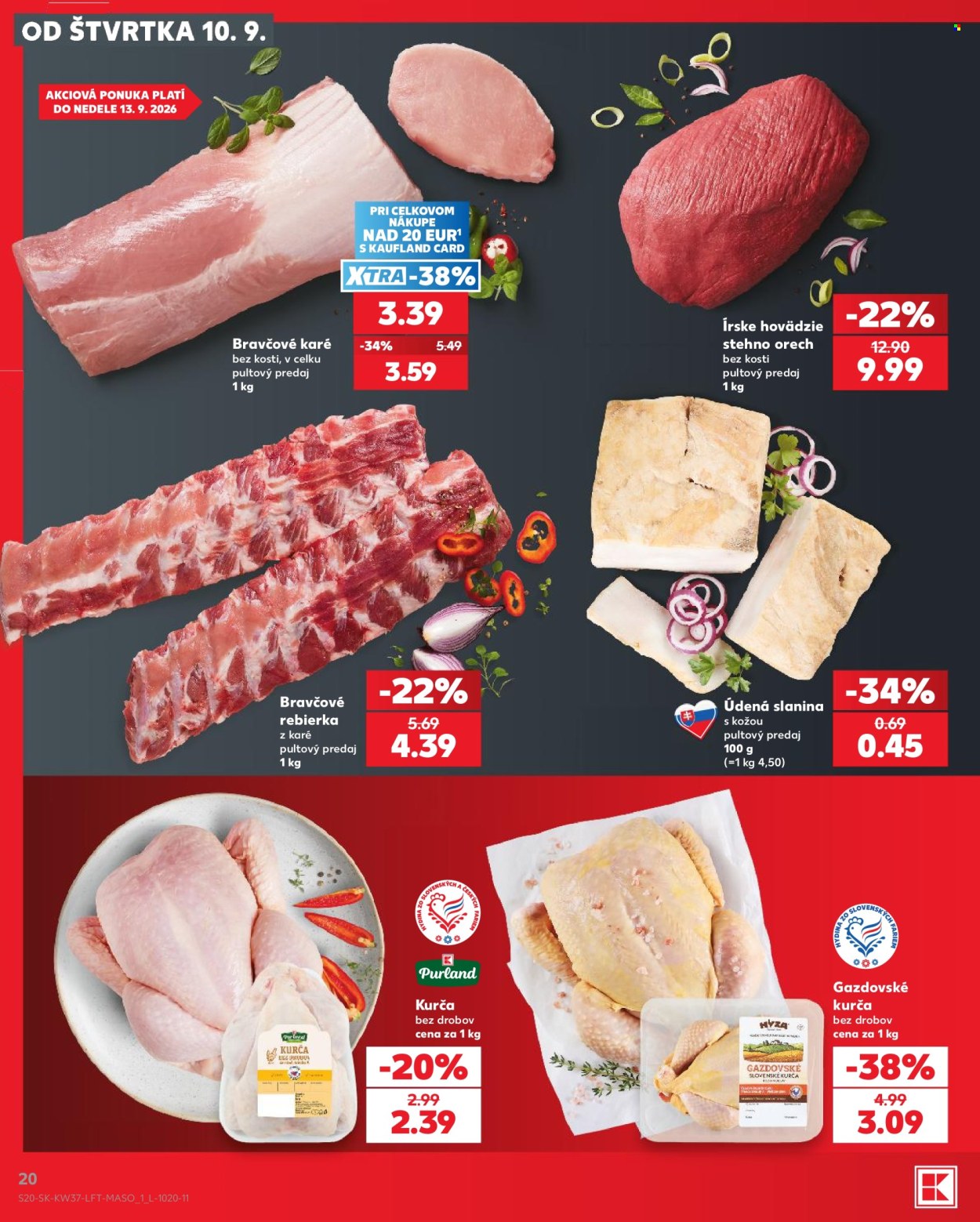 Leták Kaufland - 10.9.2026 - 16.9.2026. Strana 20