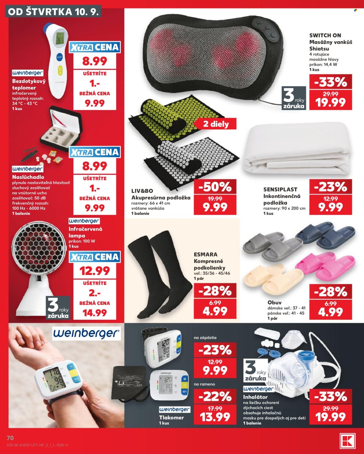 Leták Kaufland - 10.9.2026 - 16.9.2026. Strana 70