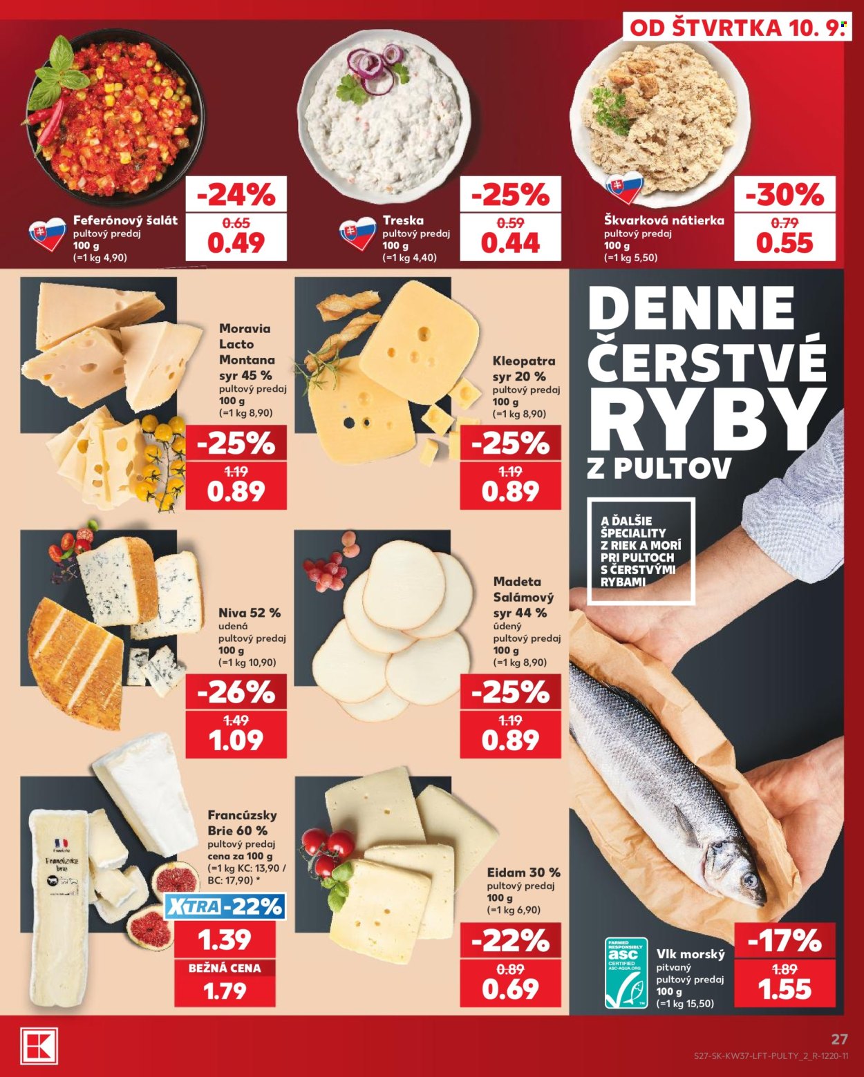 Leták Kaufland - 10.9.2026 - 16.9.2026. Strana 27