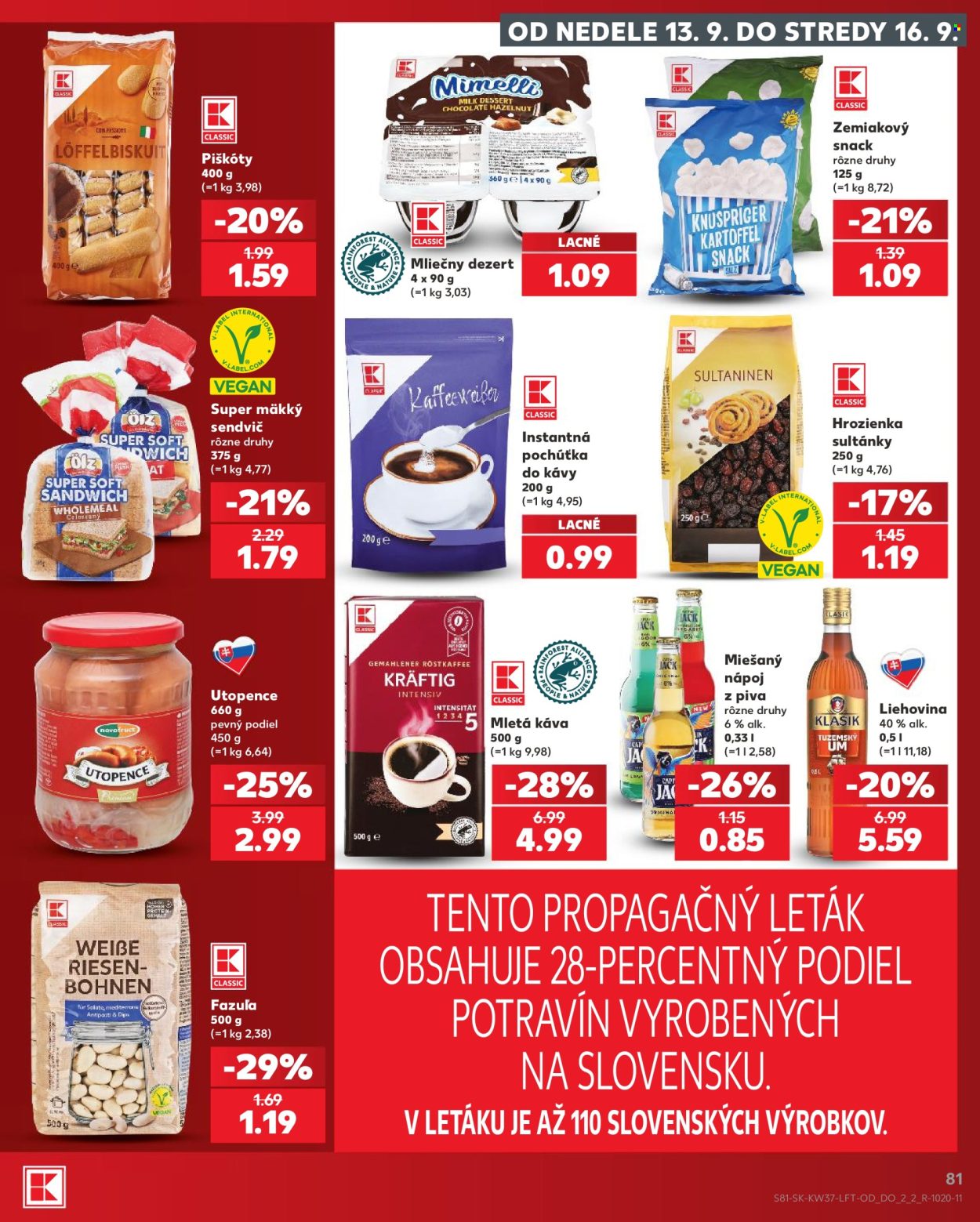 Leták Kaufland - 10.9.2026 - 16.9.2026. Strana 81