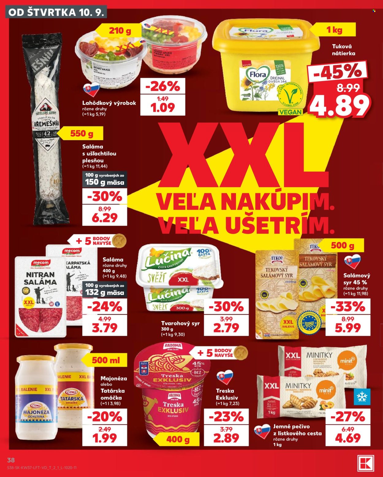 Leták Kaufland - 10.9.2026 - 16.9.2026. Strana 38