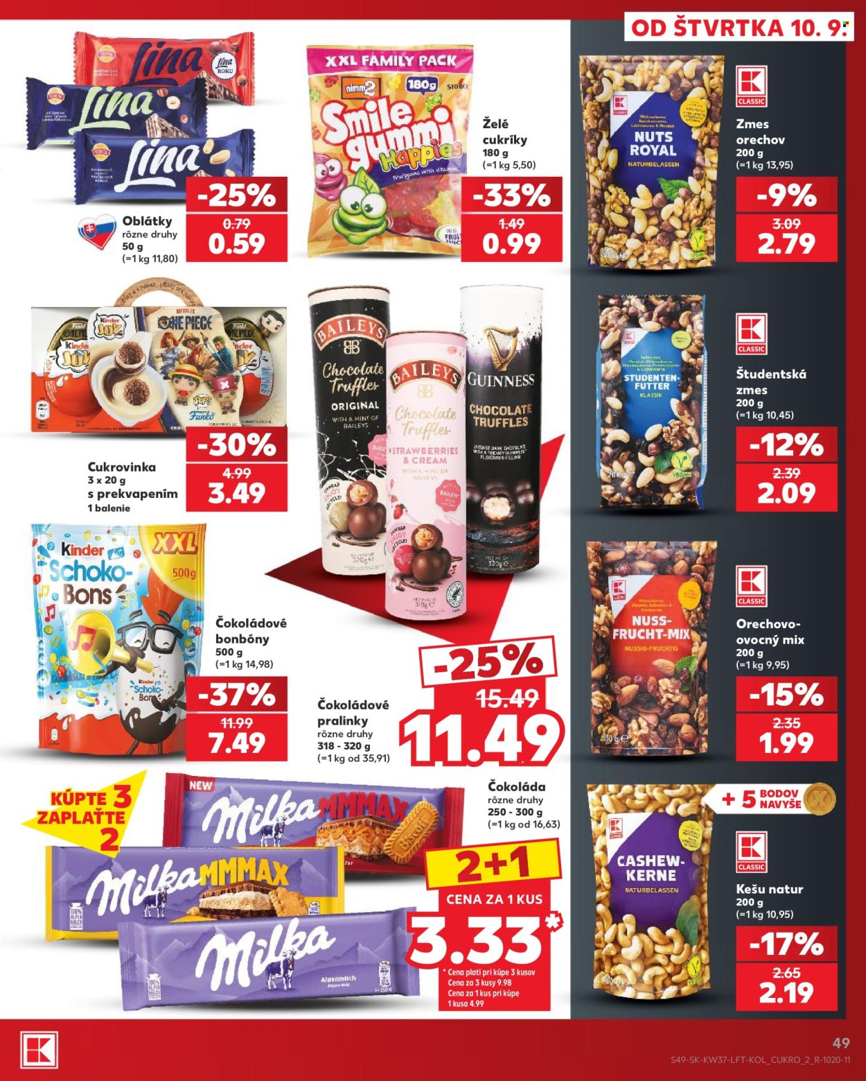 Leták Kaufland - 10.9.2026 - 16.9.2026. Strana 49