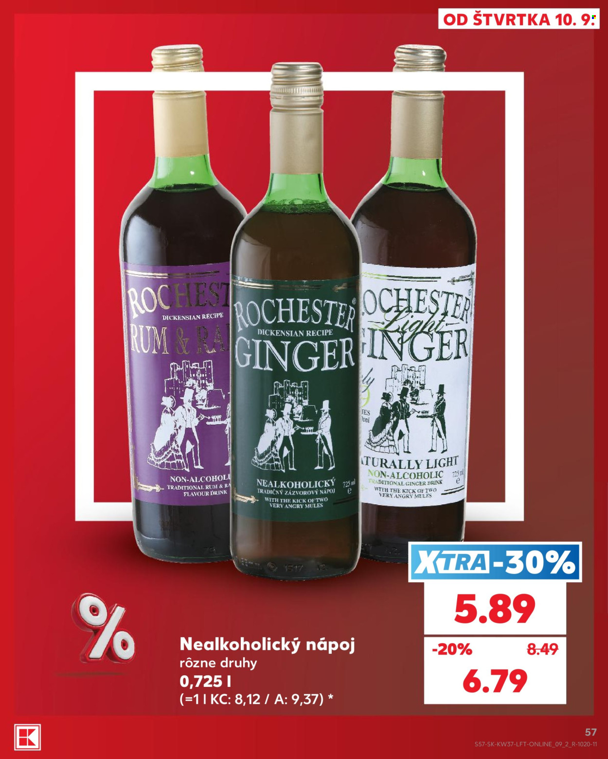 Leták Kaufland - 10.9.2026 - 16.9.2026. Strana 57