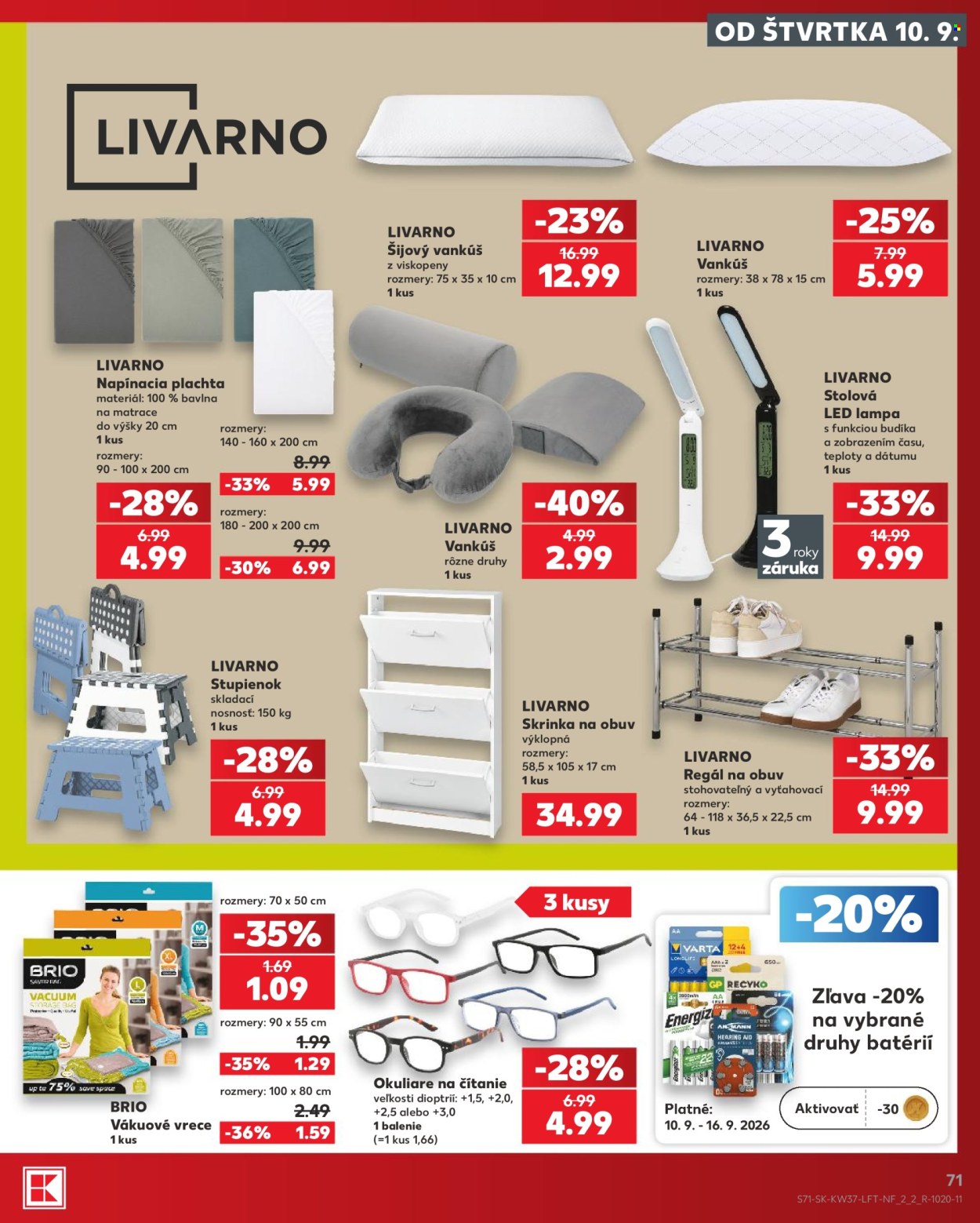Leták Kaufland - 10.9.2026 - 16.9.2026. Strana 71