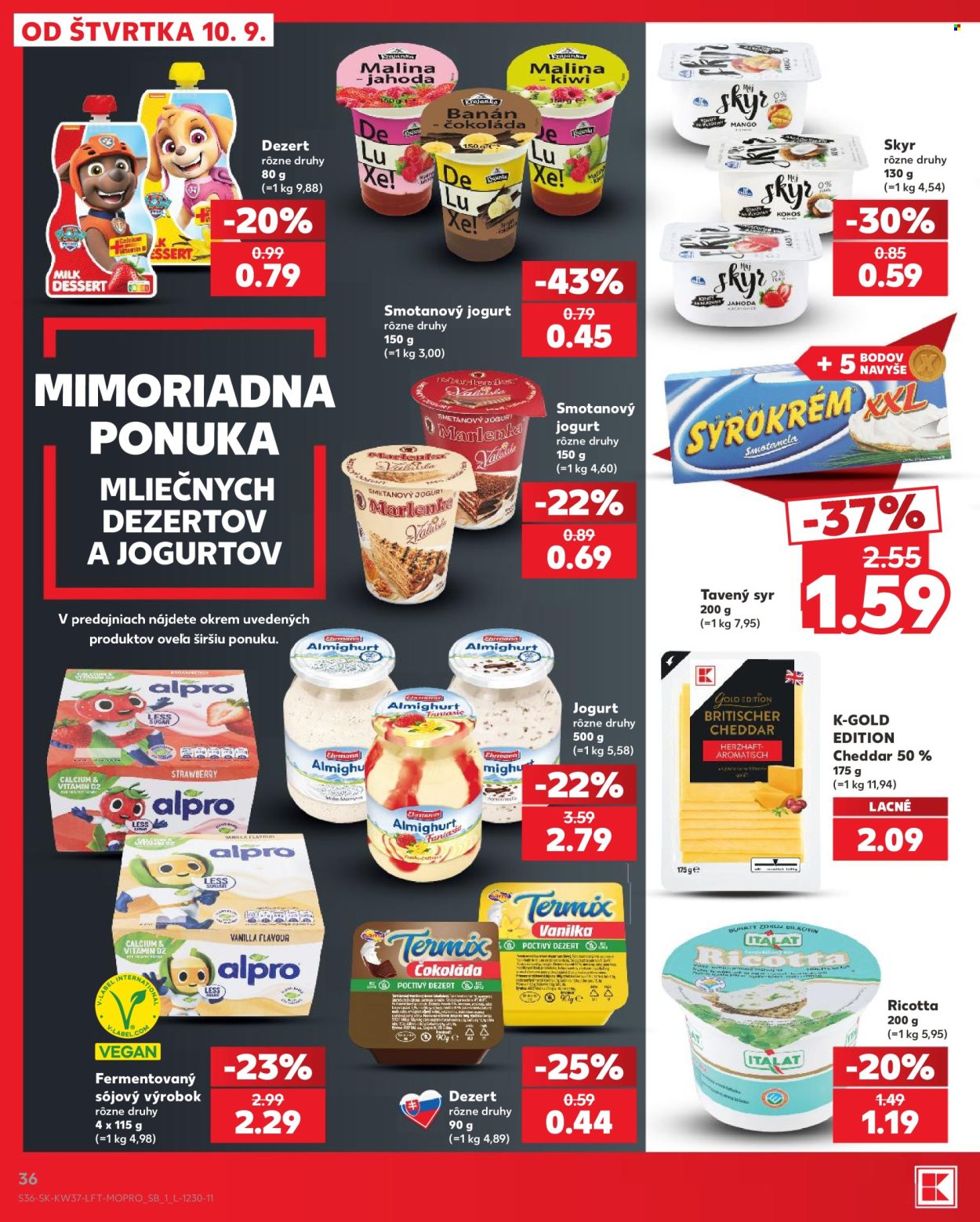 Leták Kaufland - 10.9.2026 - 16.9.2026. Strana 36