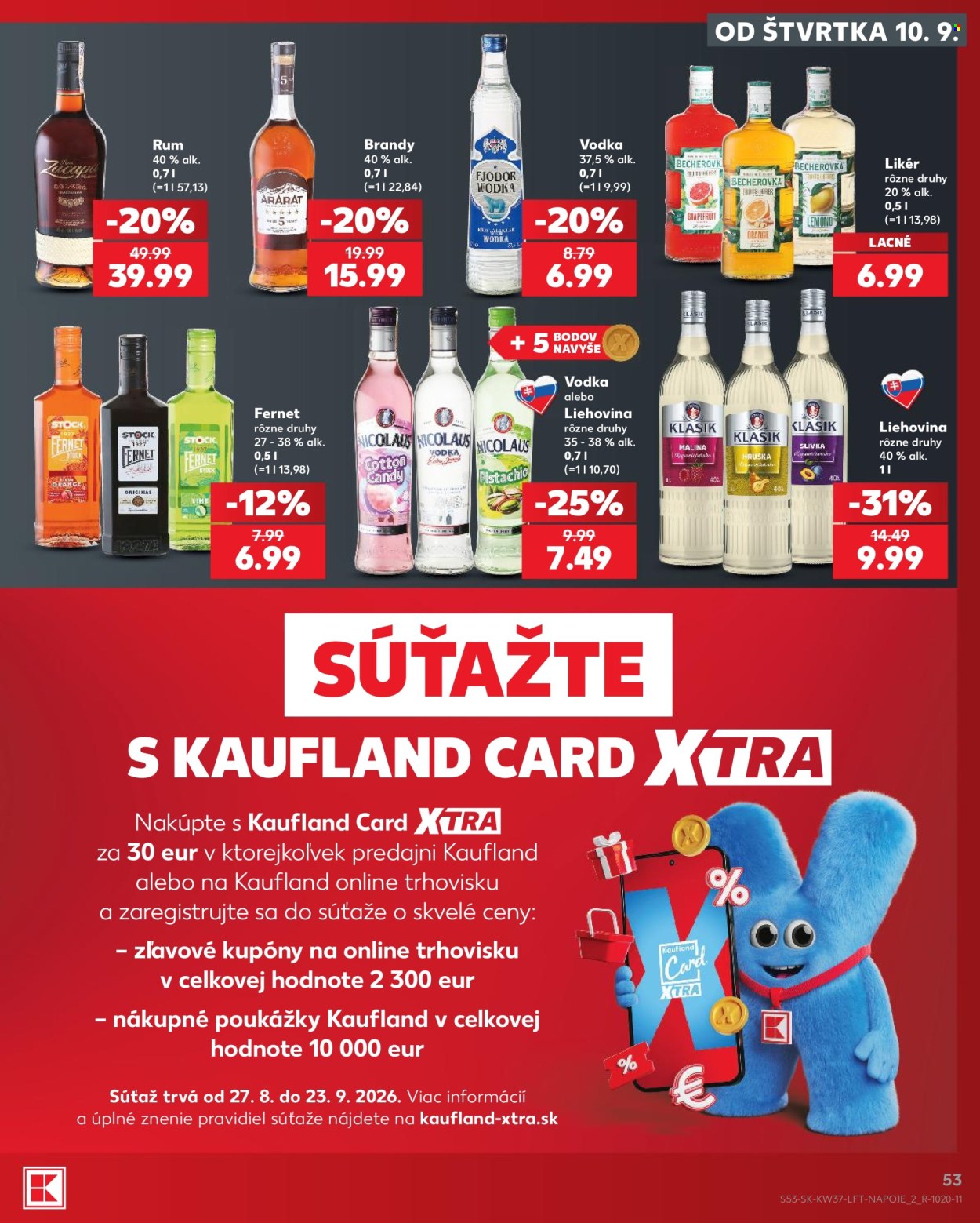 Leták Kaufland - 10.9.2026 - 16.9.2026. Strana 53