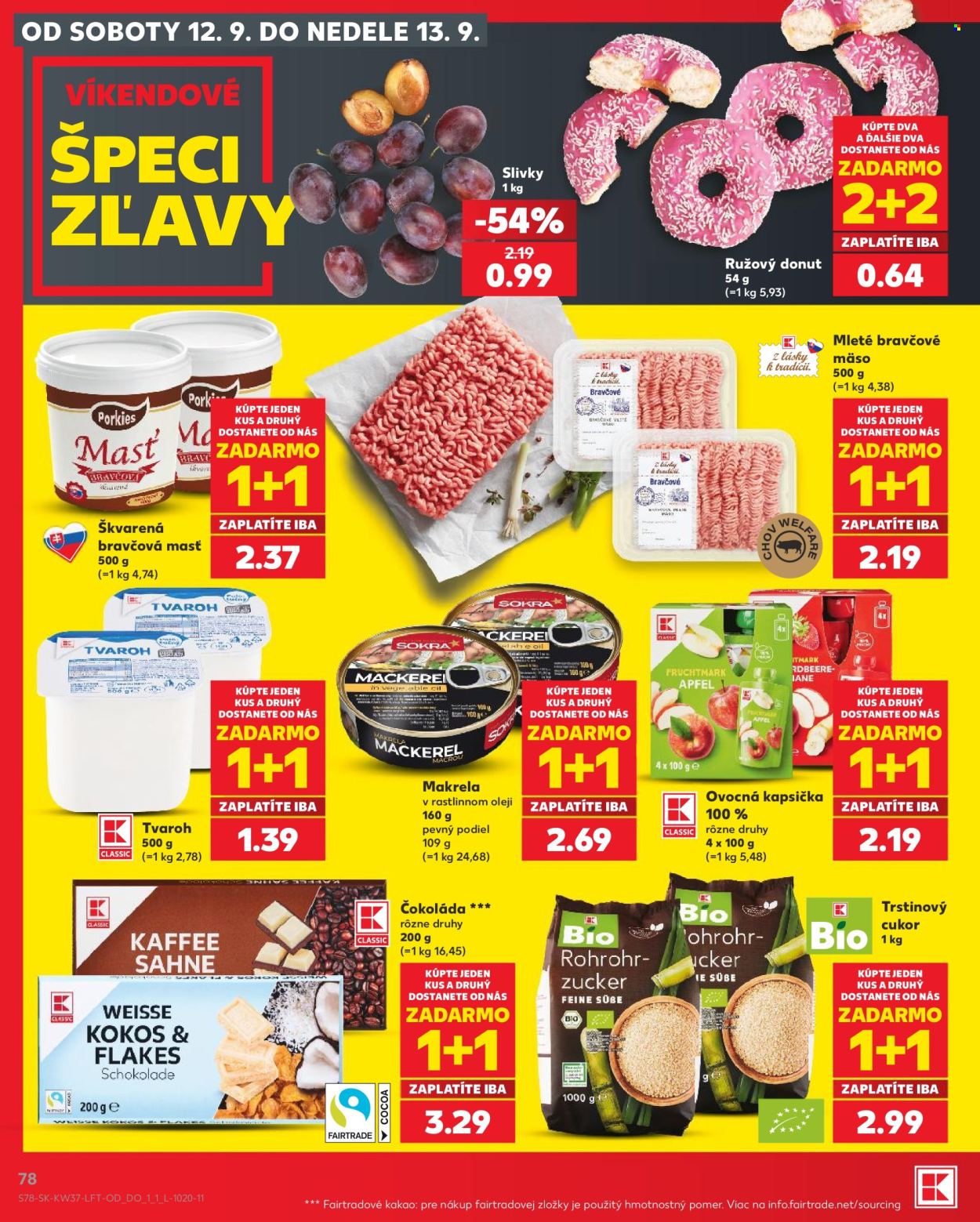 Leták Kaufland - 10.9.2026 - 16.9.2026. Strana 78