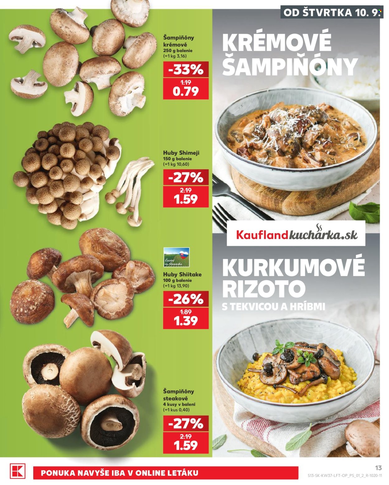Leták Kaufland - 10.9.2026 - 16.9.2026. Strana 13