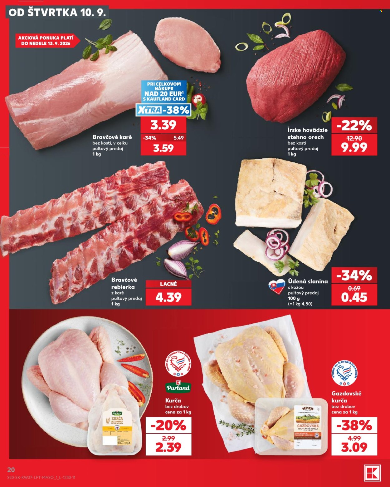 Leták Kaufland - 10.9.2026 - 16.9.2026. Strana 20