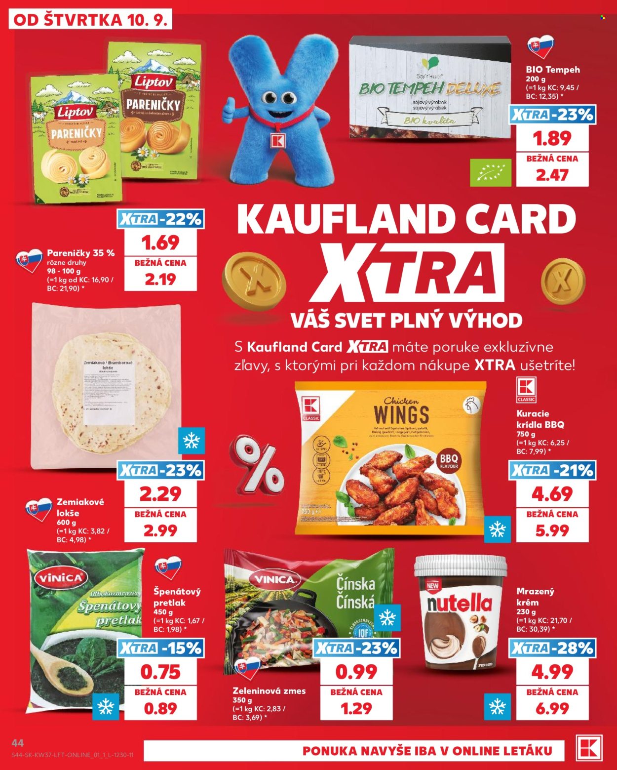 Leták Kaufland - 10.9.2026 - 16.9.2026. Strana 44