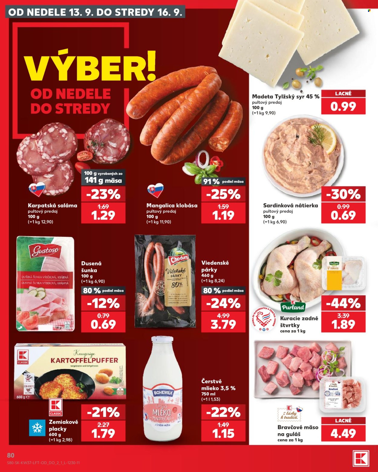 Leták Kaufland - 10.9.2026 - 16.9.2026. Strana 80