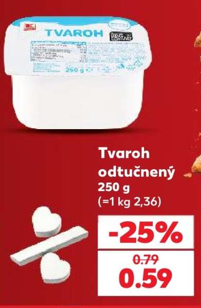 Tvaroh odtučnený