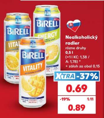 Nealkoholický radler