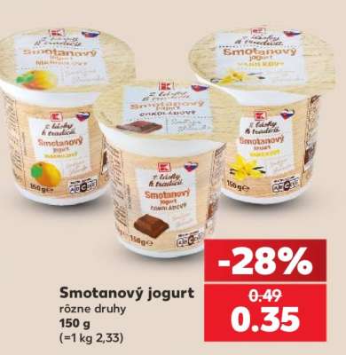 Smotanový jogurt