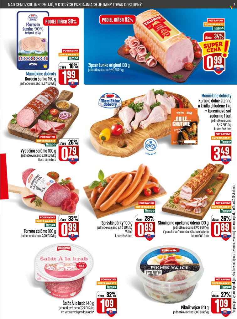 Leták COOP Jednota - 10.9.2026 - 16.9.2026. Strana 7