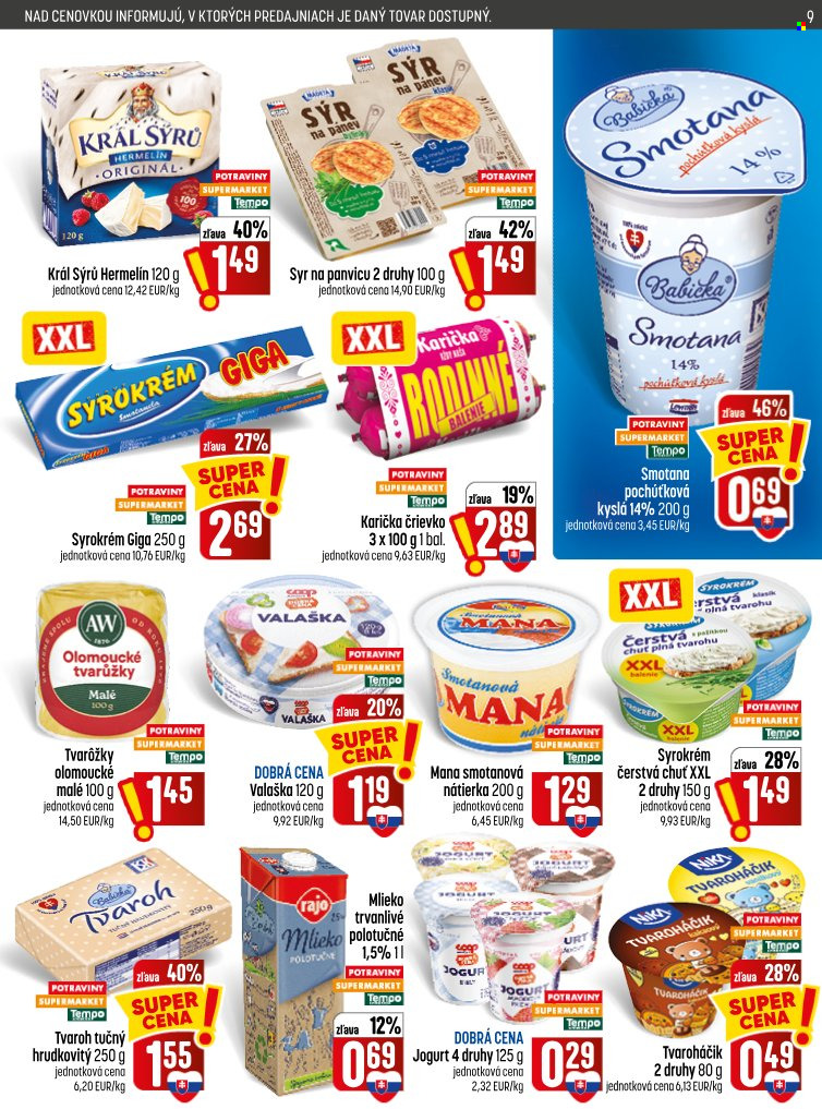 Leták COOP Jednota - 10.9.2026 - 16.9.2026. Strana 9