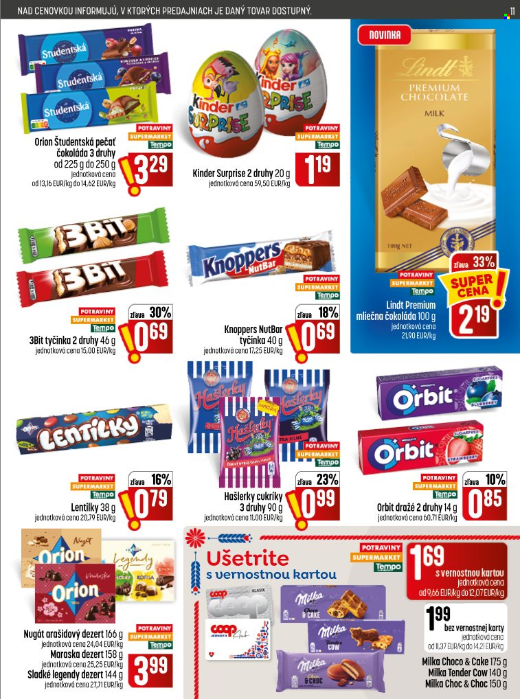 Leták COOP Jednota - 10.9.2026 - 16.9.2026. Strana 11