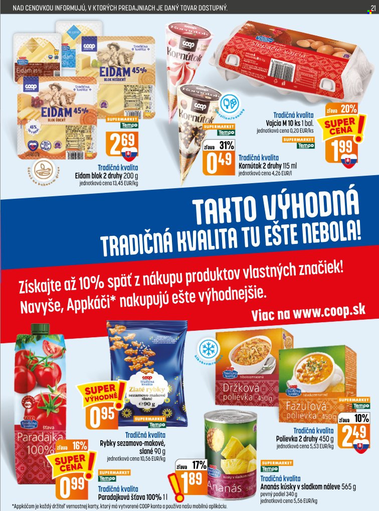 Leták COOP Jednota - 10.9.2026 - 16.9.2026. Strana 21