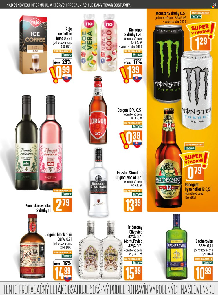 Leták COOP Jednota - 10.9.2026 - 16.9.2026. Strana 27