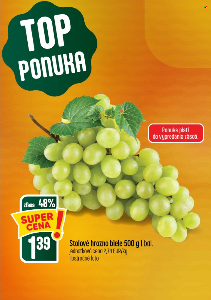 Leták COOP Jednota - 10.9.2026 - 16.9.2026. Strana 2