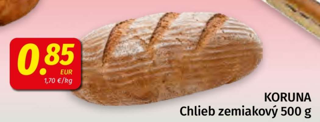 KORUNA Chlieb zemiakový 500 g