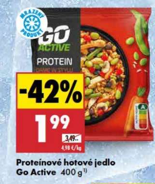Proteínové hotové jedlo Go Active 400 g