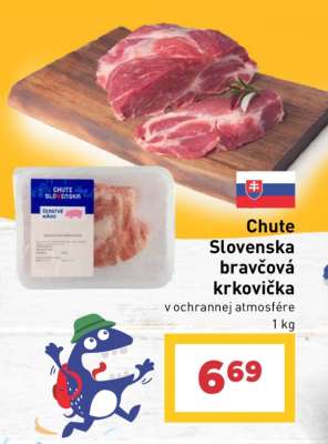 Chute Slovenska bravčová krkovička