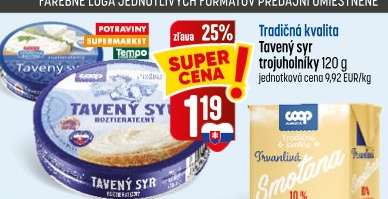 Tradičná kvalita Tavený syr trojuholníky 120 g