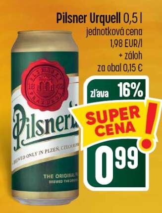 Pilsner Urquell 0,5 l