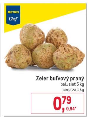 Zeler buľvový praný