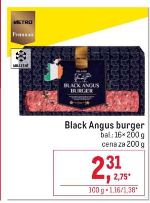 Black Angus burger