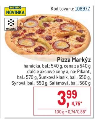 Pizza Markýz