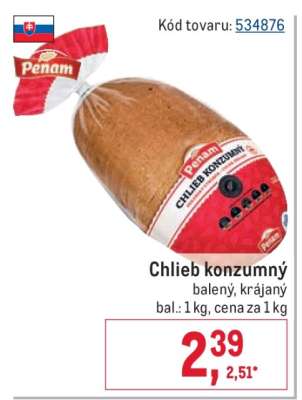 Chlieb konzumný