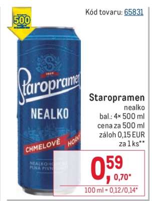 Staropramen nealko