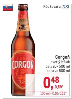 Corgoň svetlý ležiak
