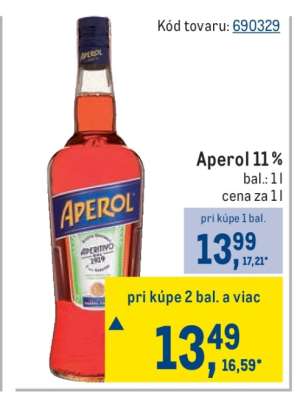 Aperol 11 %
