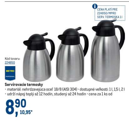 Servírovacie termosky