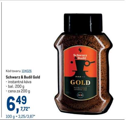 Schwarz & Budil Gold