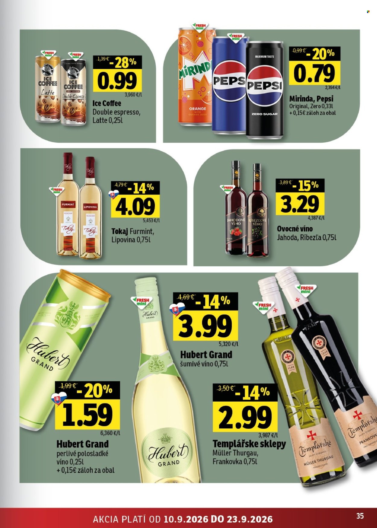 Leták FRESH - 10.9.2026 - 23.9.2026. Strana 35