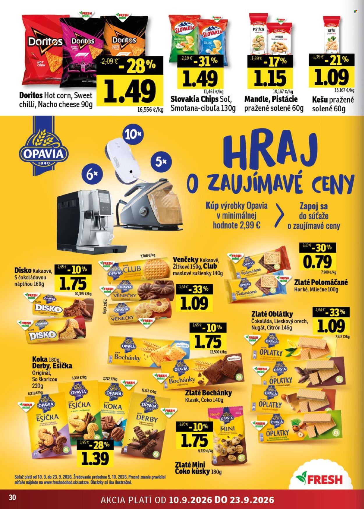 Leták FRESH - 10.9.2026 - 23.9.2026. Strana 30