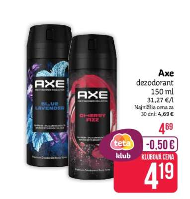 Axe dezodorant 150 ml